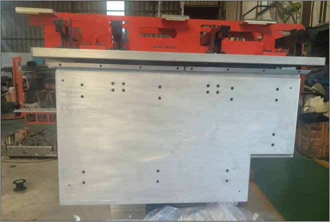 Cabinet Foaming Jig 6